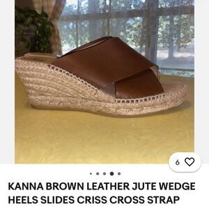 Kanna Brown Wedges